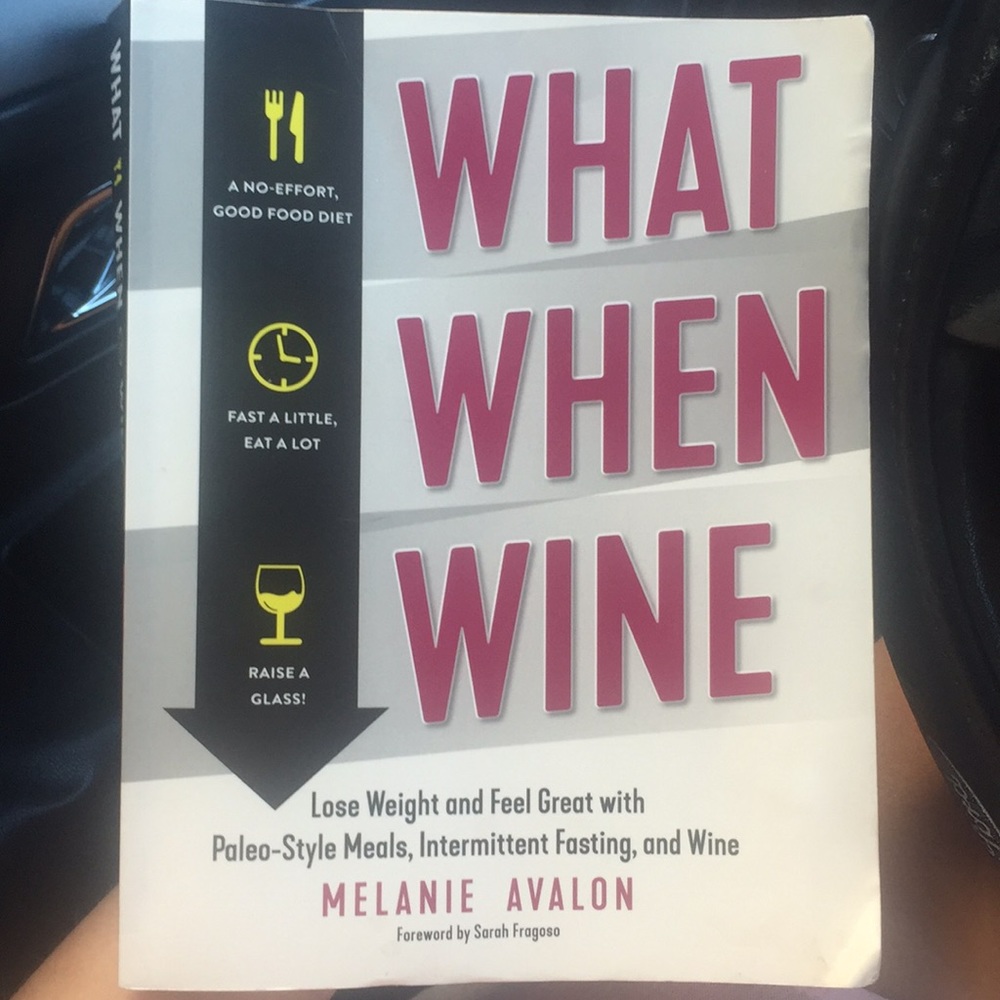 Loose weight “What, when, wine” by Melanie Avalon